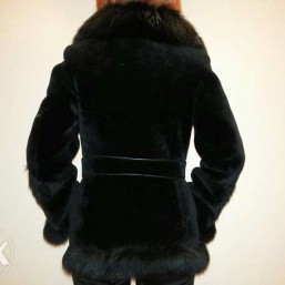 полушубок  из мутона