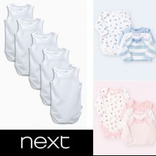 бодики NEXT поштучно, в наличии, 3-6м, 6-9м., 9-12м.,12-18м., белые боди-майки