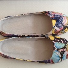 . Кожаные балетки 24 -24,5 см