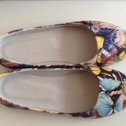 . Кожаные балетки 24 -24,5 см