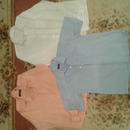 Рубашки на мальчика 10-12 лет