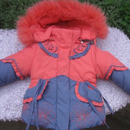 Зимний костюм на девочку