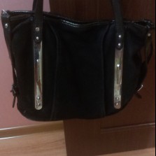 сумка замшевая