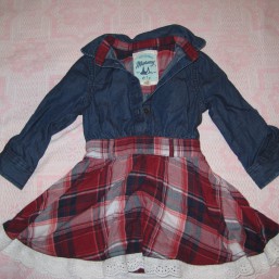 Оригинальное платице на девочку 12-18мес.