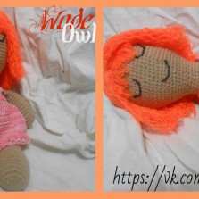 Вязаная куколка -сплюшка