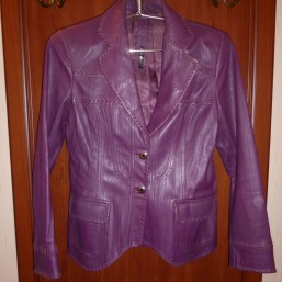 Кожаный пиджак