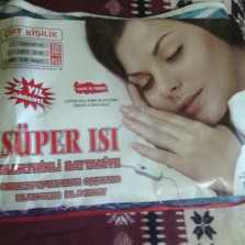 Электрическая простыня Oz Gunes п-во Турция полуторка