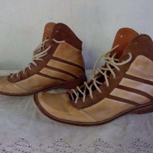 Демисезонные кожаные ботинки Made in Brazil