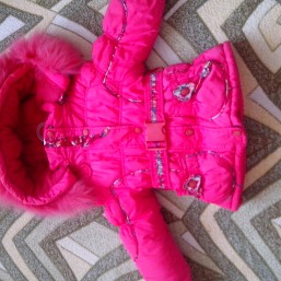 Куртка зимняя теплая + жилетка на овчине