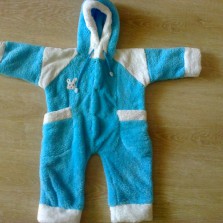 Очень тепленький флисовый человечек