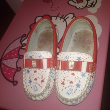 Мокасины для девочки р. 26 (16-16,5 см).