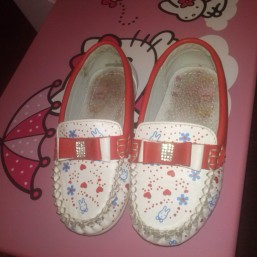 Мокасины для девочки р. 26 (16-16,5 см).