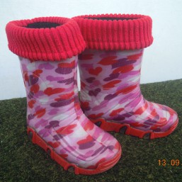 Резиновые сапоги 23-24р.