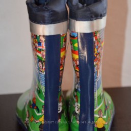 Резиновые сапоги с машинками ф.Литма  