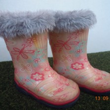 Резиновые сапоги 24р.