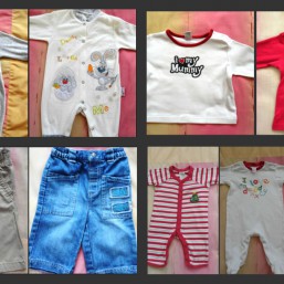 Наши фирменные вещички - модные джинсы, скинни, регланы, человечки для мальчика 0-6 мес, идеальное состояние!