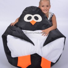 Кресло-мешок груша "Пингвин" для деток до 12 лет