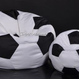 Комплект кресло-мяч 80 см + мячик 50 см из кож зама