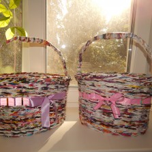 корзина плетеная