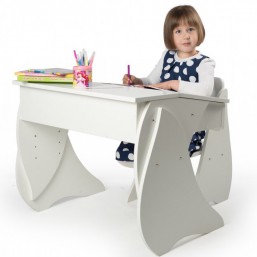 Растущая Парта и стул От 3 до 15