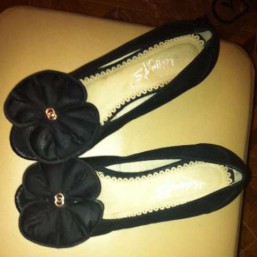 Кожанные туфли на маленькую ножку 