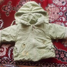 демисезонная куртка и полукомбинезон