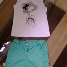 Шорты и майка Zara