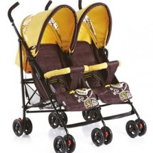 Коляска-трость для двойни Geoby
