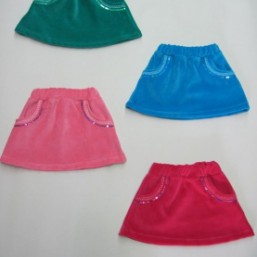 ЮБКА вышивка велюровая