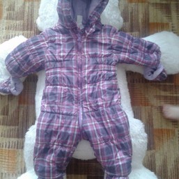 Зимний цельный комбинезон Baby Club!