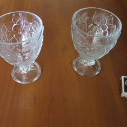 Креманки стекляные и стекляные с узором 30грн