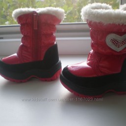 сапоги на девочку новые 22 размер