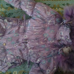 зимняя курточка на девочку от4-5лет