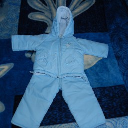 комбинезон на флисе от 0 - до 12 м.