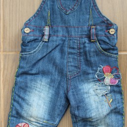 Джинсовый комбинезон на флисе. Размер 1/86 