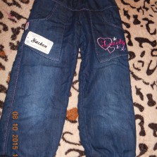 джинсы зимние