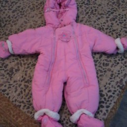 зимний комбинезон- конверт на овчине