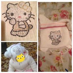 Шапочка теплая на 2-3 года 