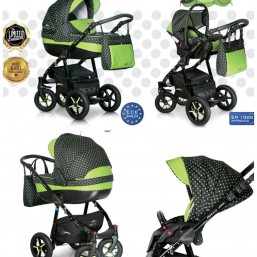 Детская коляска 2в1 Verdi Pepe Eco, Pepe Eco Len, Pepe Plus