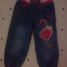 Джинсы на девочку