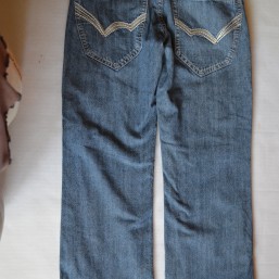 Джинсы на флисе  9-10лет, рост 140