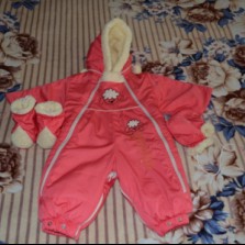 Зимний комбинезон на девочку