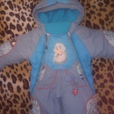 Комбинезон зимний для мальчика (трансформер)