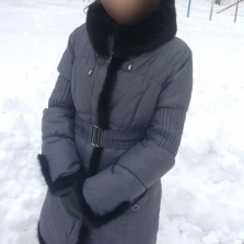 Теплое зимнее пальтo. ТОРГ