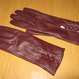 перчатки женские кожаные