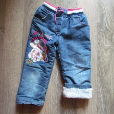 Джинсы зима