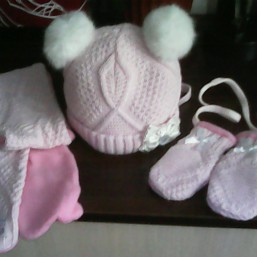 Шапка,шарф,варежки!