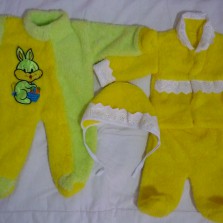 Новые теплый человечек и костюм для малыша