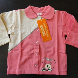 Распродажа. Розовая кофточка на кнопочках, Польша