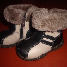 сапожки кожанные